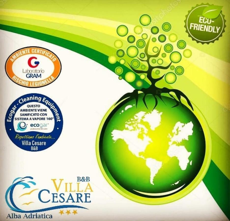 Hotel Villa Cesare B&B Alba Adriatica Kültér fotó